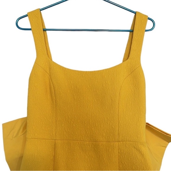 Rebecca Vallance Calla Bow-embellished Cloqué Mini Dress - Picture 6 of 7